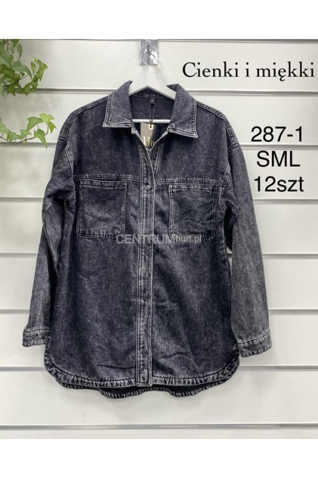 Koszula jeansowa damska (XS-XL) 1