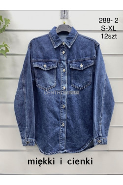 Koszula jeansowa damska (S-XL) 288-2