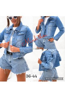 Kurtka jeansowa damska (36-44) 6064