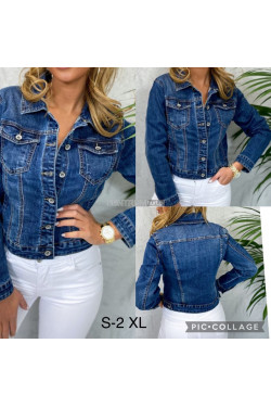 Kurtka jeansowa damska (S-2XL) 6072