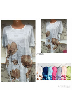 Bluzki damskie (L-3XL) 6536