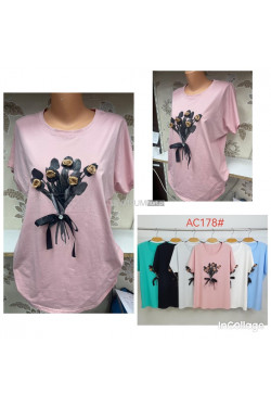 Bluzki damskie (L-3XL) 6560