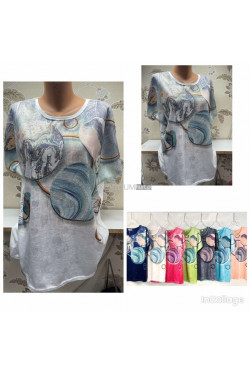 Bluzki damskie (L-3XL) 6595