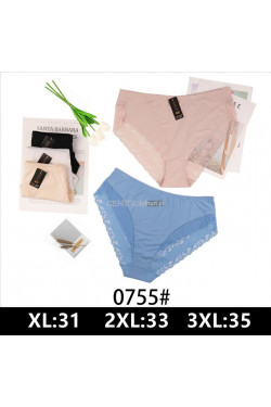 Majtki damskie (XL-3XL) 755