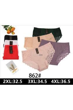 Majtki damskie (2XL-4XL) 862