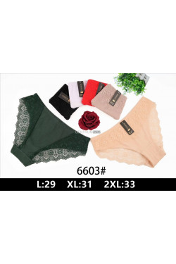 Majtki damskie (L-2XL) 6603