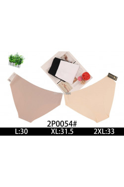 Majtki damskie (L-2XL) 2P0054