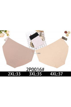 Majtki damskie (2XL-4XL) 2P0016