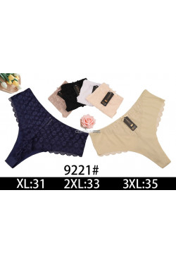 Stringi damskie (XL-3XL) 9221
