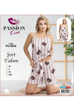 Piżama damska Turecka (M-2XL) PS-4043