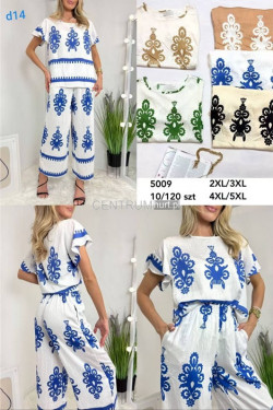 Komplet damskie (2XL-5XL) 5009