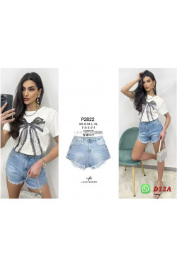 Szorty jeansowe damskie (XS-XL) P2822