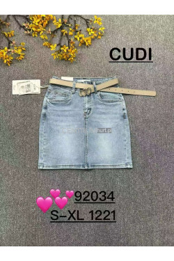 Spódnica jeansowa damska (S-XL) 92034