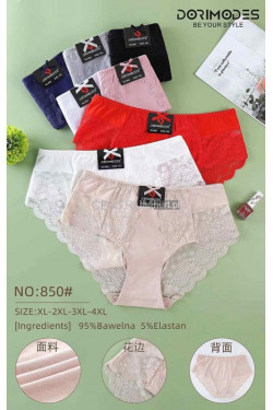 Majtki damskie (XL-4XL) 850