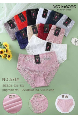 Majtki damskie (XL-3XL) 531