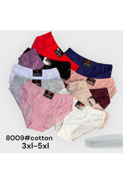 Majtki damskie (3XL-5XL) 8009
