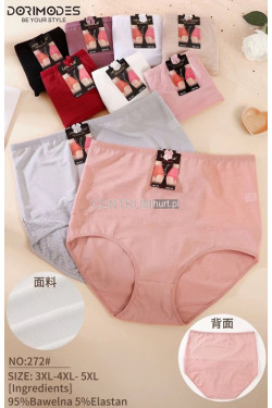 Majtki damskie (3XL-5XL) 272