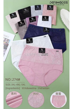 Majtki damskie (3XL-5XL) 274
