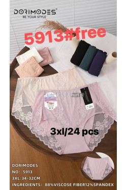 Majtki damskie (3XL) 5913