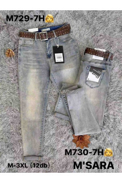 Jeansy damskie (M-3XL) M730-7H