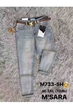 Jeansy damskie (M-3XL) M733-5H