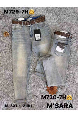 Jeansy damskie (M-3XL) M730-7H
