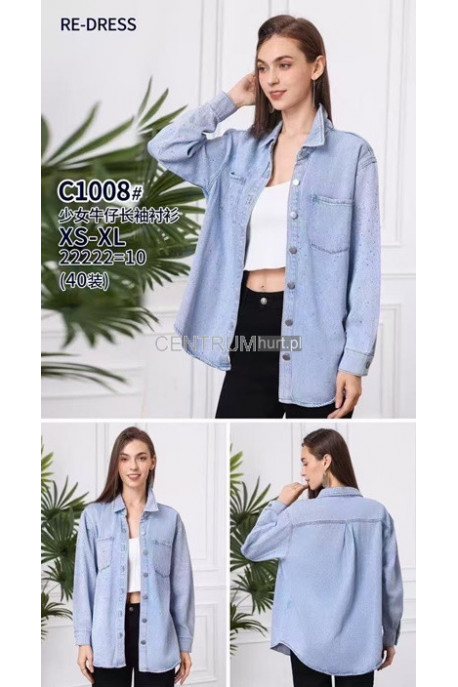Kurtka jeansowa damska (XS-XL) 1
