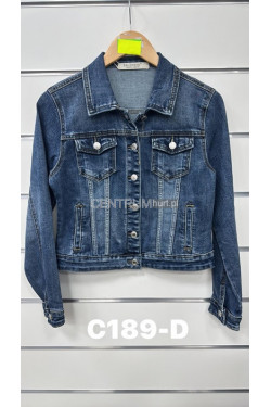 Kurtka jeansowa damska (XS-XL) C189-D