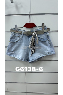 Szorty jeansowe damskie (XS-XL) G6138-6