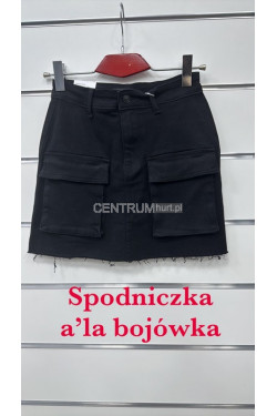 Spódnica jeansowa damska (XS-XL) 8905