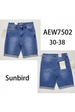 Spodenki jeansowe damskie (30-38) AEW7502