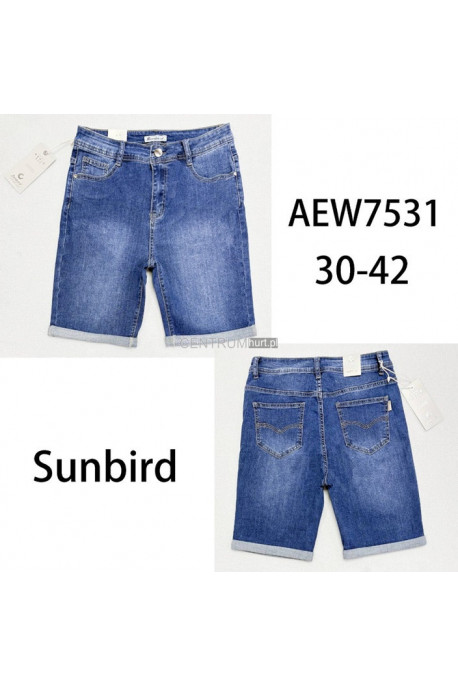 Spodenki jeansowe damskie (30-38) 1