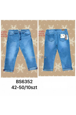 Rybaczki jeansowe damskie (42-50) BS6352