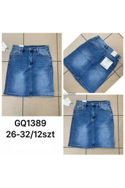 Spódnica jeansowa damska (26-32) GQ1389
