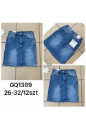 Spódnica jeansowa damska (XS-XL) 1