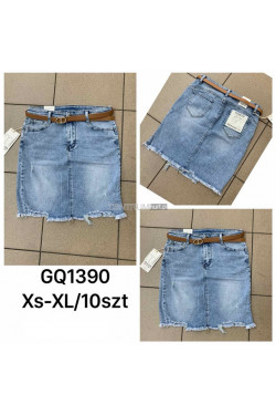 Spódnica jeansowa damska (XS-XL) GQ1390