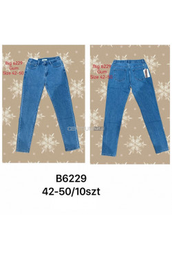 Jeansy damskie (42-50) B6229