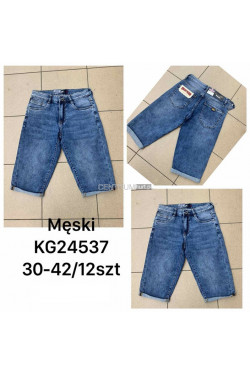 Spodenki jeansowe męskie (30-42) KG24537