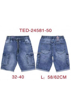 Spodenki jeansowe męskie (32-40) 24581-50