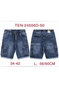 Spodenki jeansowe męskie (34-42) 24556D-50