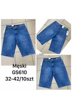 Spodenki jeansowe męskie (32-42) GS610