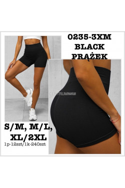 Szorty damskie (S-2XL) 0235-3XM-BLACK
