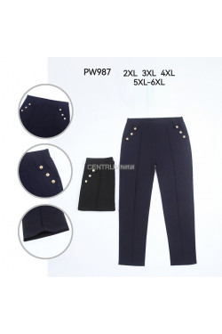 Spodnie damskie (2XL-6XL) PW987
