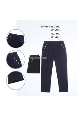 Spodnie damskie (5XL-9XL) PW987-1