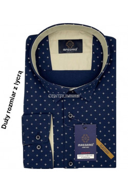 Koszula męska długi rękaw Turecka (3XL-6XL) 10