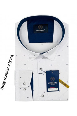 Koszula męska długi rękaw Turecka (3XL-6XL) 1007