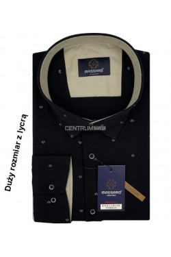 Koszula męska długi rękaw Turecka (3XL-6XL) 1008