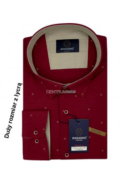 Koszula męska długi rękaw Turecka (3XL-6XL) 1009