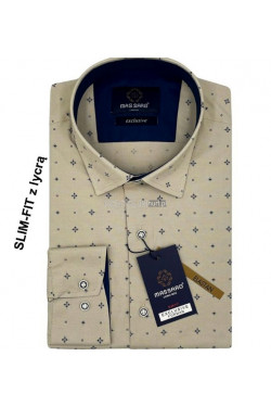 Koszula męska długi rękaw Turecka (M-2XL) 1040
