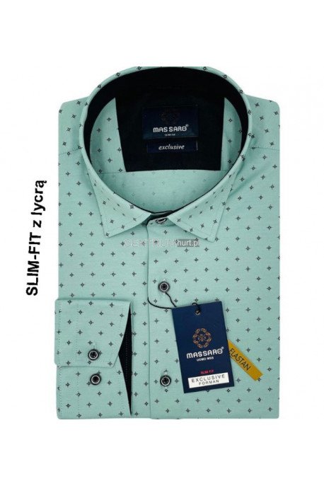 Koszula męska długi rękaw Turecka (M-2XL) 10